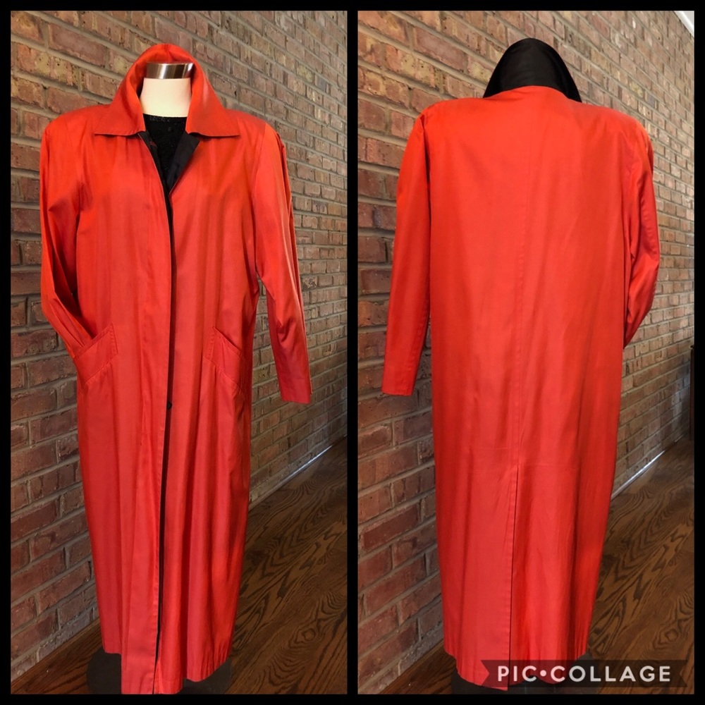Bill Blass late 80’s long, oversized raincoat